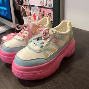 Pastel Platform Sneakers